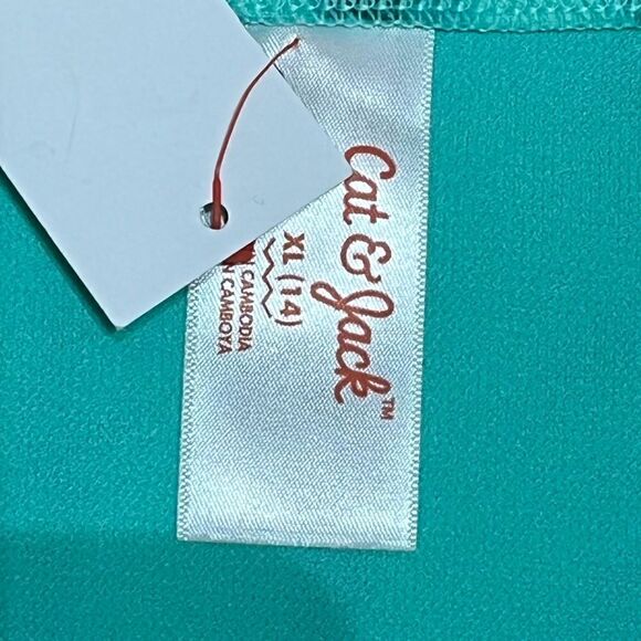 NWT Cat & Jack Girl’s Watermelon Print Swim Bottoms, Size XL (14) - Picture 6 of 7